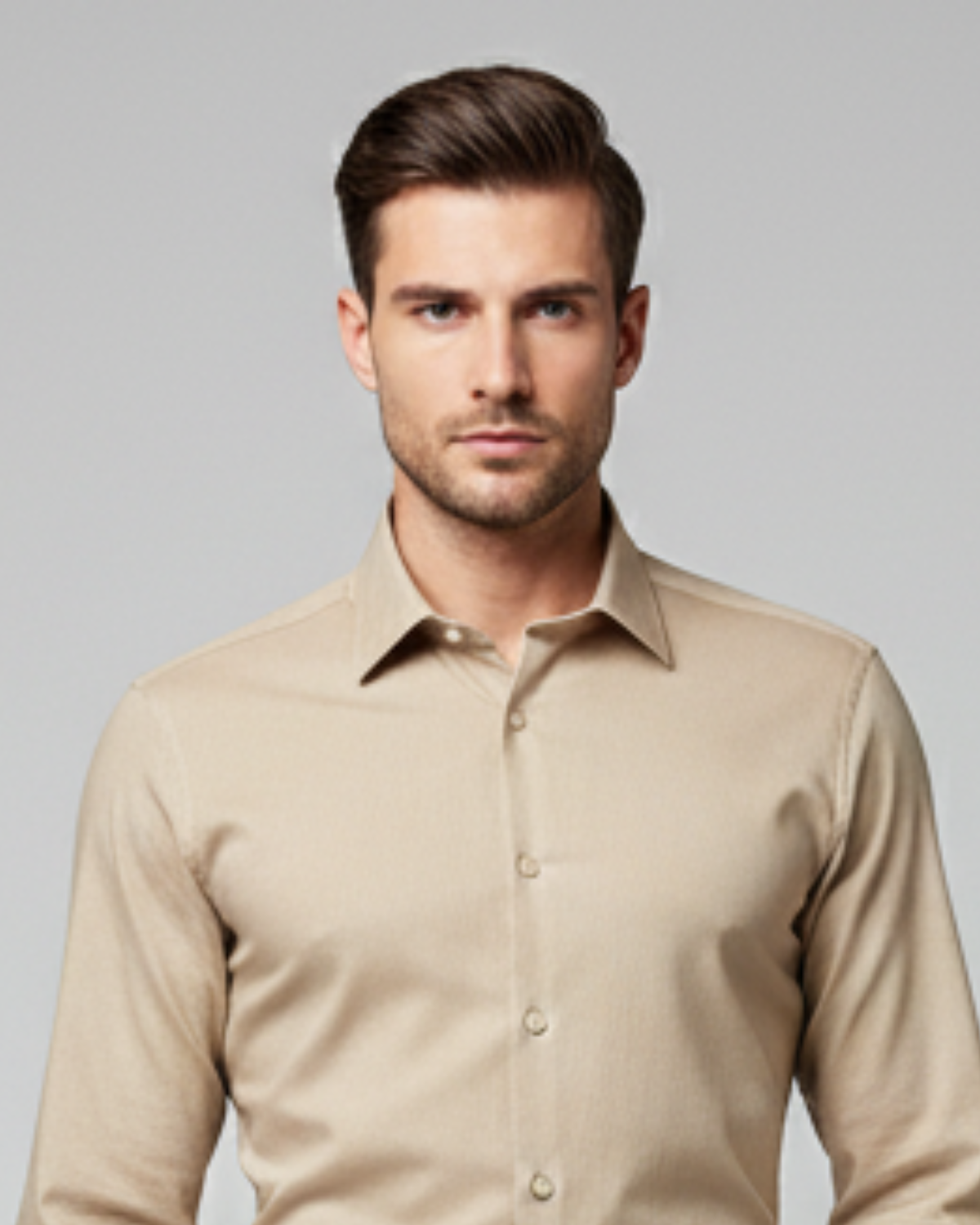 Pure cotton Structure Shirt