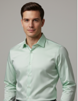 Solid  Pure Giza Cotton Shirt