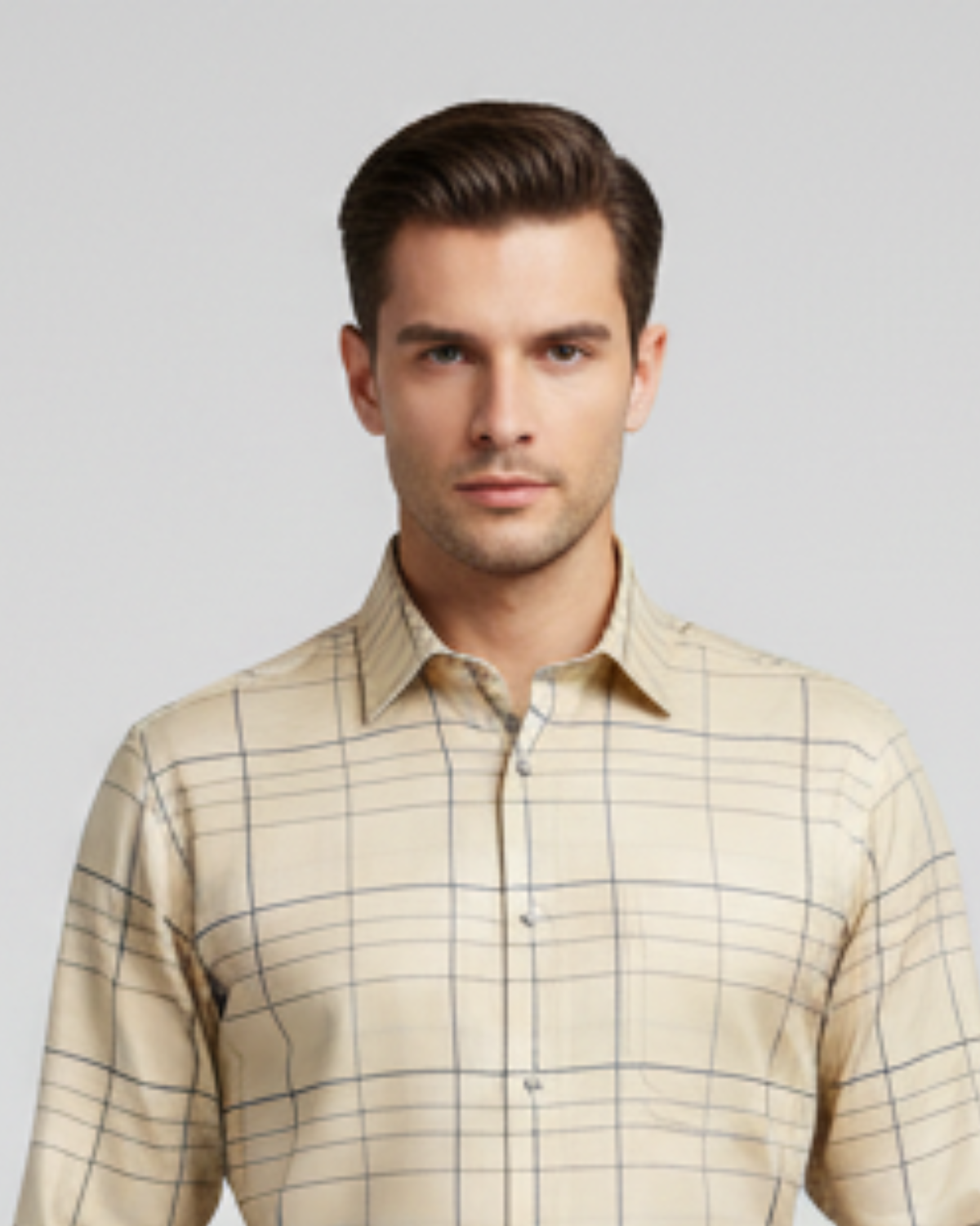 Checks Pure Giza Cotton Shirt
